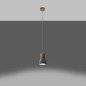 Lampe suspendue Quanta gris Lampe suspendue Quanta gris