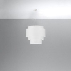 Lustre Haloa 50 blanc