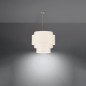 Lustre Haloa 50 blanc
