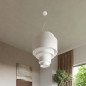 Lustre Haloa 50 blanc