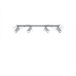 Plafonnier Lysandra 4L gris