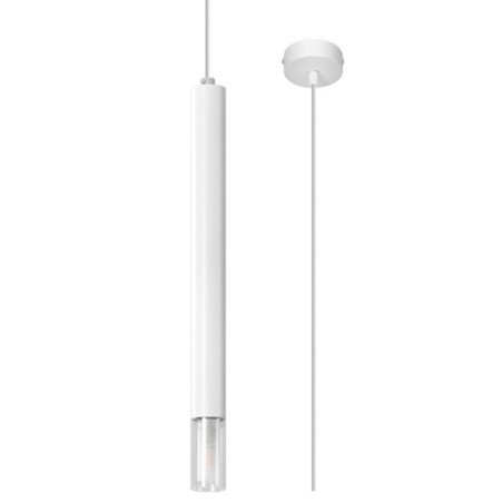 Lampe suspendue Ziva 1 blanc