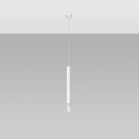 Lampe suspendue Ziva 1 blanc