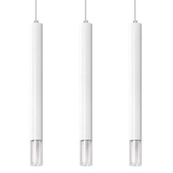 Lampe suspendue Ziva 3 blanc
