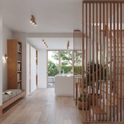 Plafonnier Tyrian 10 chêne