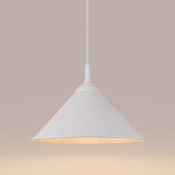 Lampe suspendue Adair blanc