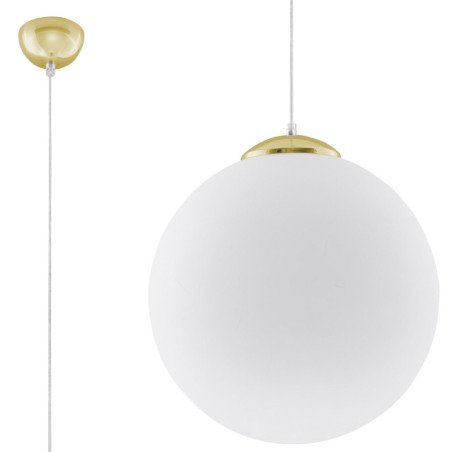 Lampe pendante Thiziri 40 doré