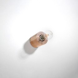 Applique Polarisys en bois naturel