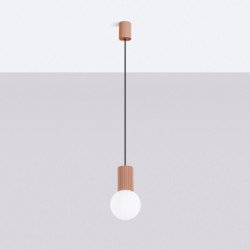 Lampe suspendue Orbis 1 moka