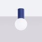Plafonnier Orbis ultramarine IP44
