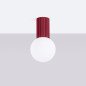 Plafonnier Orbis bordeaux IP44