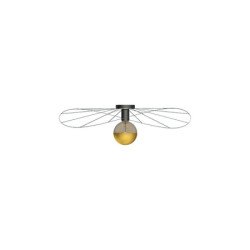 Applique / Plafonnier Solis 70 noir