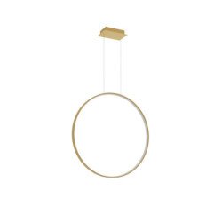 Lampe suspendue Nyra 78 doré 4000K