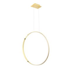 Lampe pendante Nyra 78 or poli LED 3000K