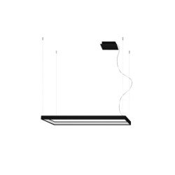 Lustre Sirius M noir 3000K