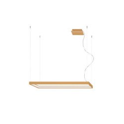 Lustre Sirius M doré 4000K