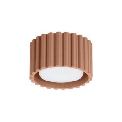 Plafonnier Aurélis 1 moka Gx53