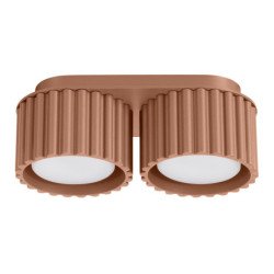 Plafonnier Aurélis 2 moka Gx53