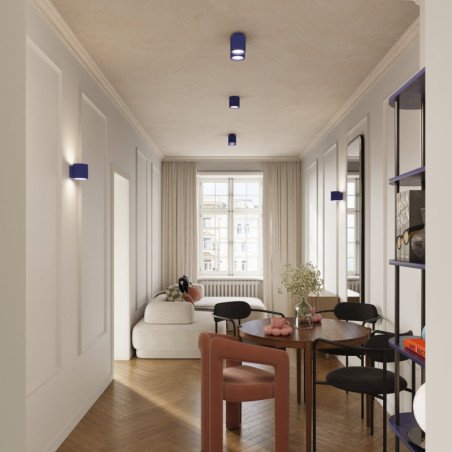 Plafonnier Aurélis 1 ultramarine GU10