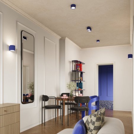 Plafonnier Aurélis 1 outremer Gx53