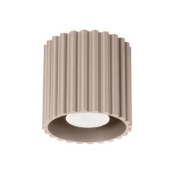 Plafonnier Aurélis 1 taupe GU10