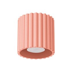 Plafonnier Aurélis 1 peach GU10