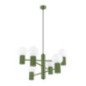 Lustre Orbis 6 vert olive