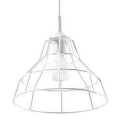 Lampe suspendue Antares blanc