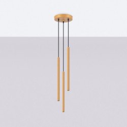 Lampe suspendue Astralis 3P or