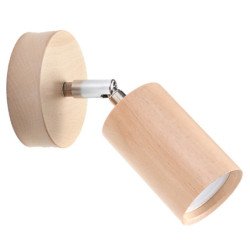 Applique Boreal en bois naturel