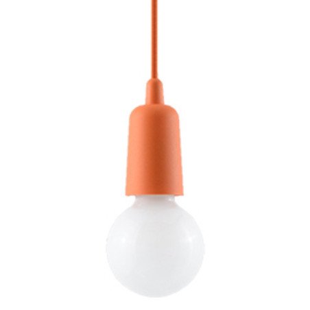 Lampe pendante Dione 1 orange