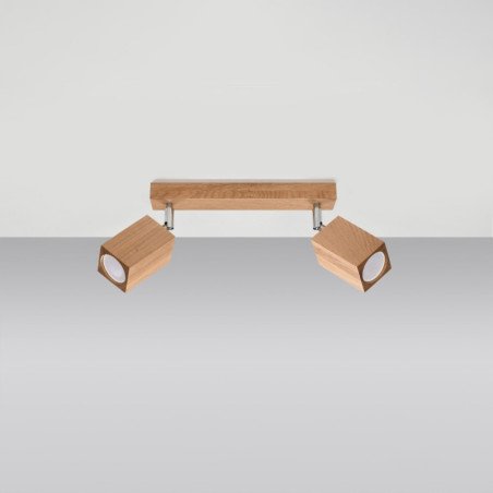 Plafonnier Kepler 2 chêne