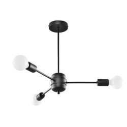 Lustre Lunaris 3 noir