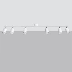 Plafonnier Lucida 6L blanc