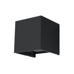 Applique Lucidus noir LED IP54