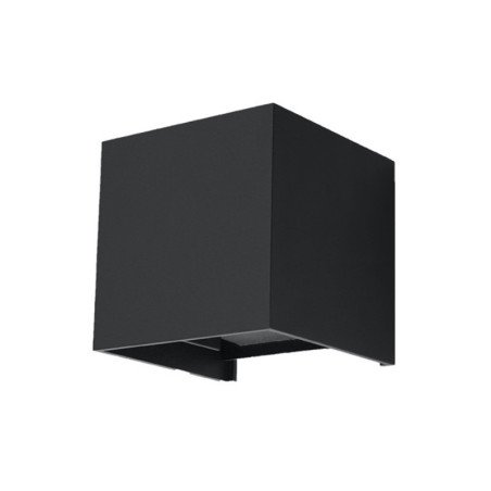 Applique Lucidus noir LED IP54