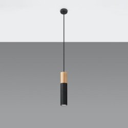 Lampe pendante Polaris noir