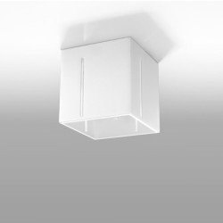 Plafonnier Pixelis blanc