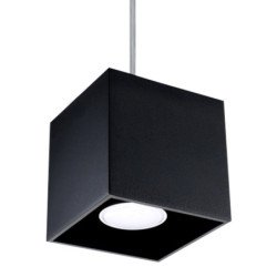 Lampe suspendue Quasar 1 noir