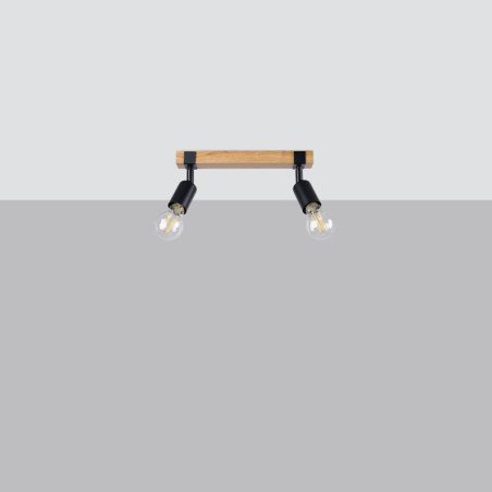 Plafonnier Naos 2 noir