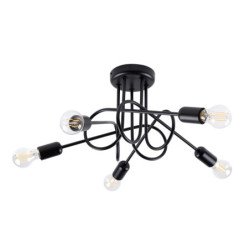 Lustre Oktobot 5 noir